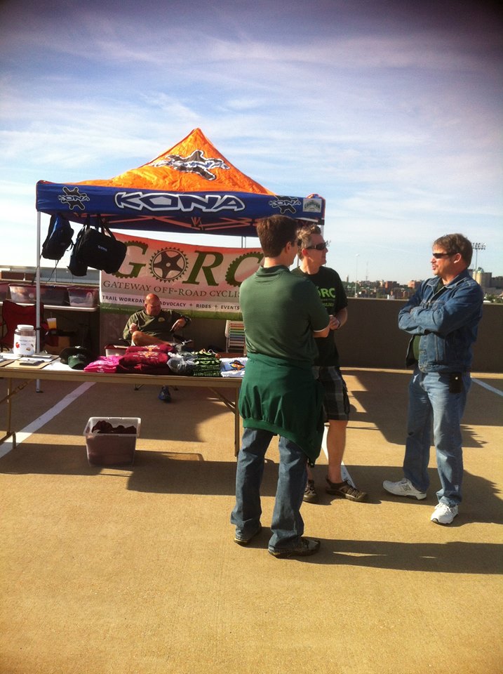 GORC booth at the Mississippi Valley Bike Swap